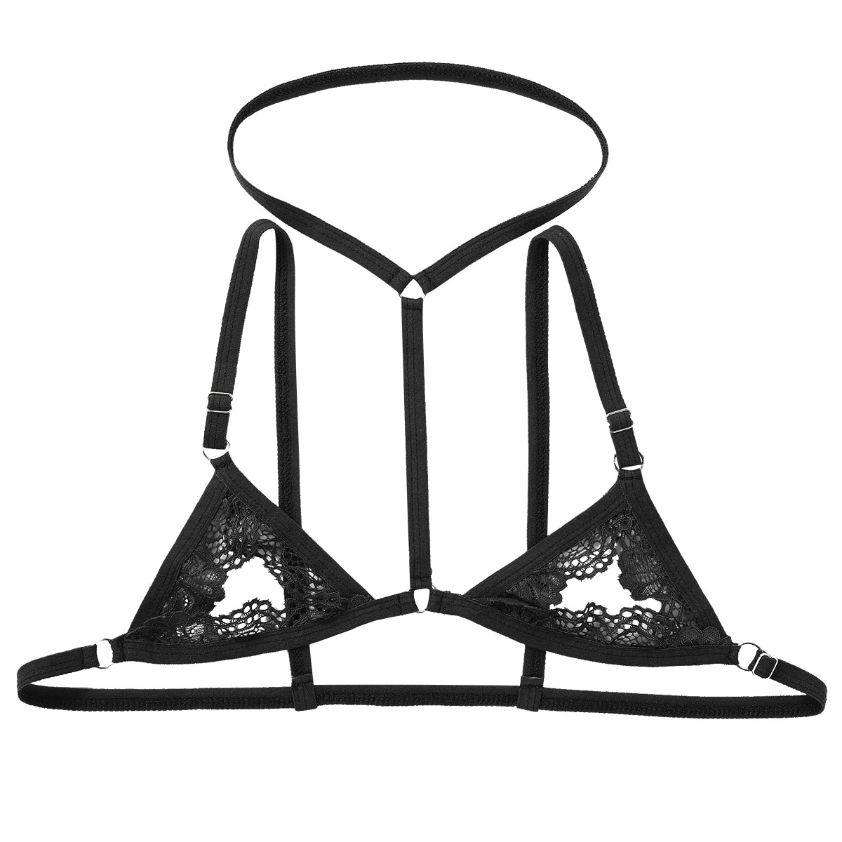 Sexy Men Harness Erotic Bra Ma - Sheer Bra Lace review and price