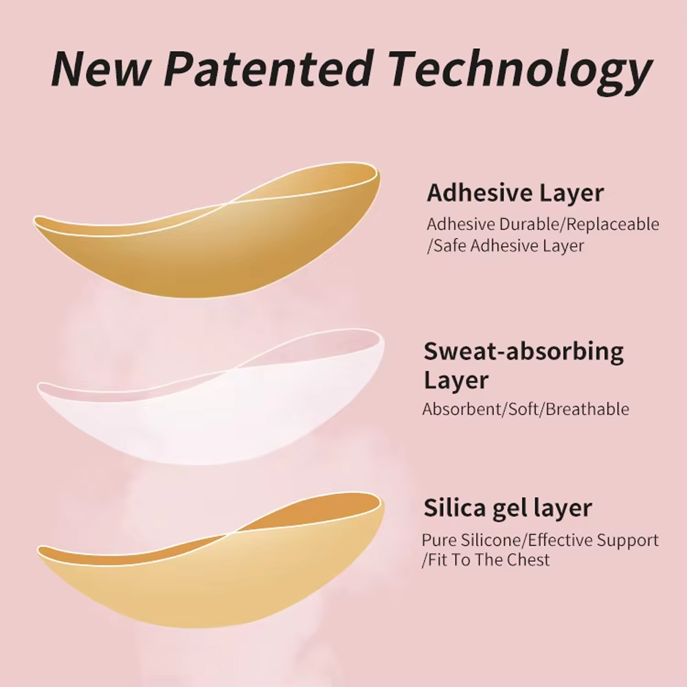 Cleavage Lift Silicone Stick-o - Backless Bra Sticky review and price
