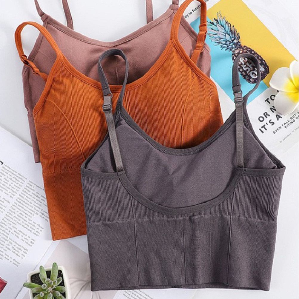 1Pcs Wireless No Wire Seamless - Sports Bra Racerback review and price