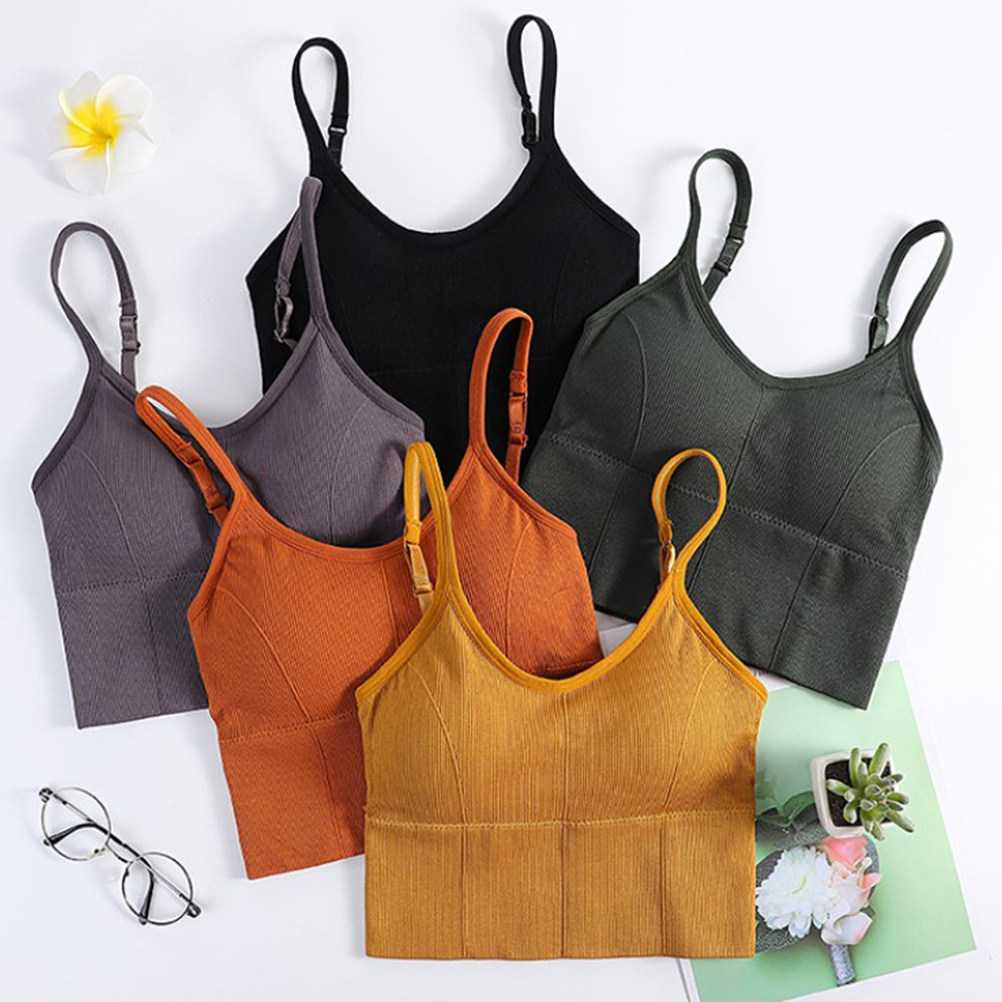 1Pcs Wireless No Wire Seamless - Sports Bra Racerback review and price