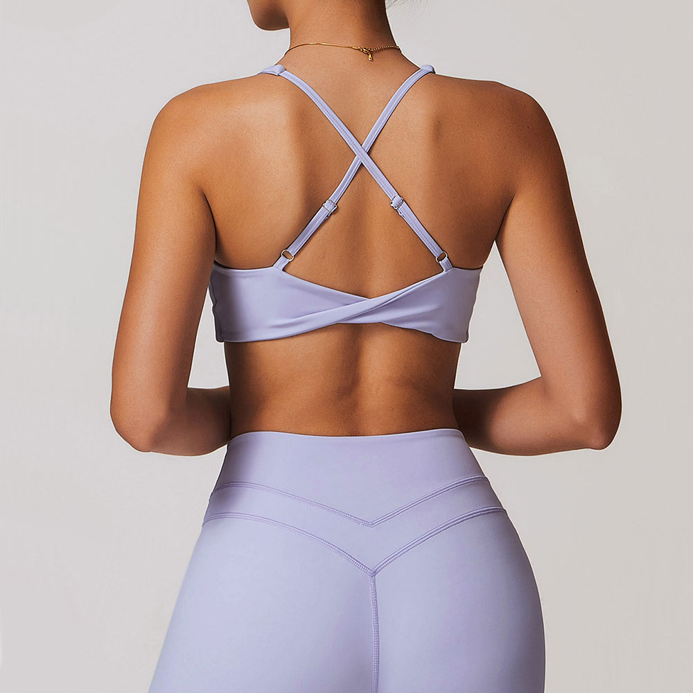 JUREN Sports Bra Women Fitness - Plunge Bra Push Up review and price
